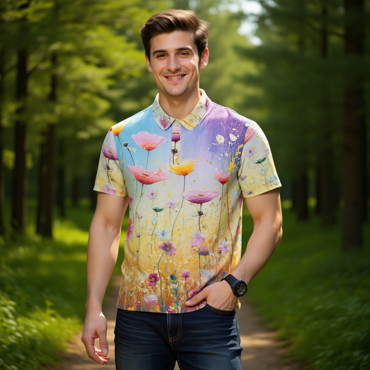 GOODIE X | Wildflower Polo