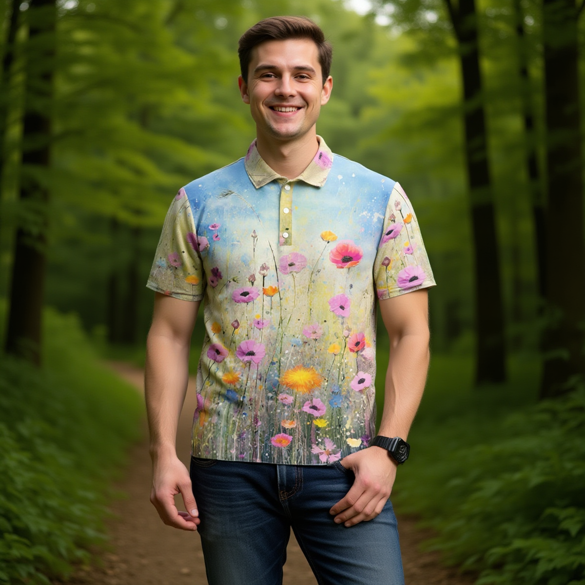 GOODIE X | Wildflower Polo