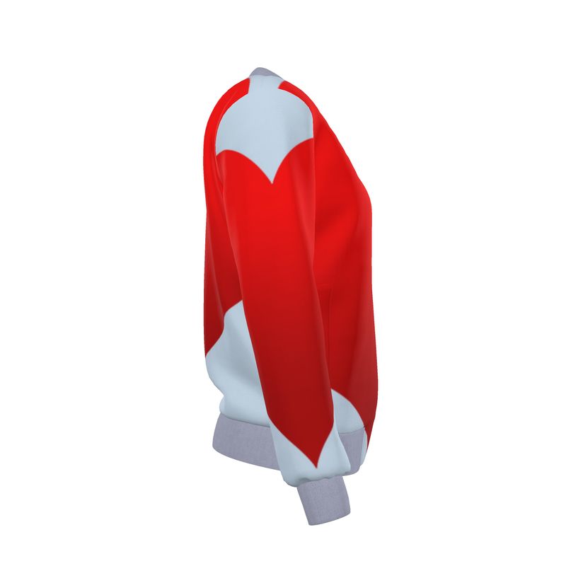 GOODIE X Red Dove — Women's Reversible Silk Bomber Jacket