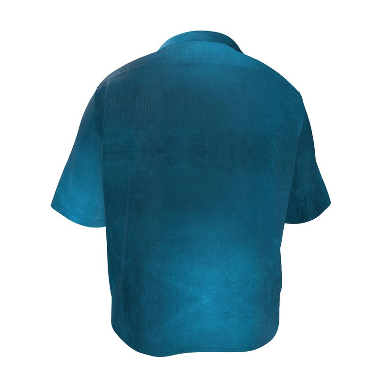GOODIE X_ DONBLUE Silk Satin Revere Shirt