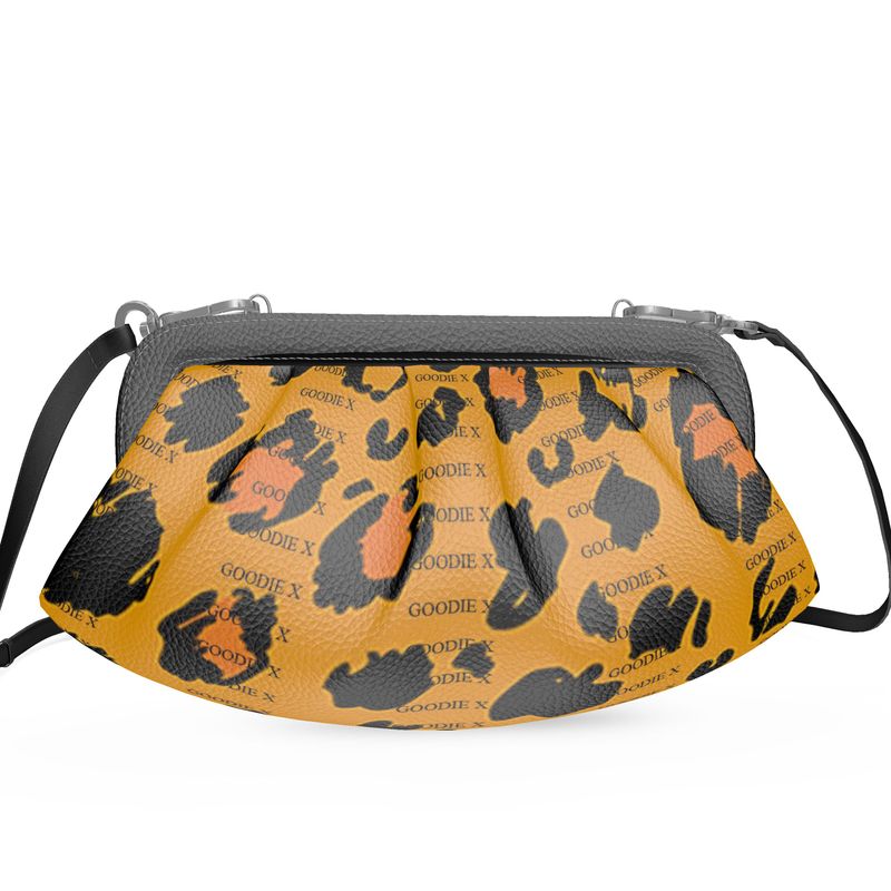 GOODIE X: Pleated Soft Frame Bag