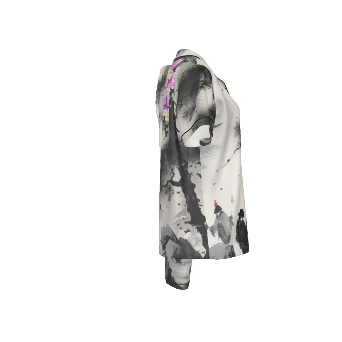GOODIE X "Super Woman" Women's Cinematic Print Pajama Set