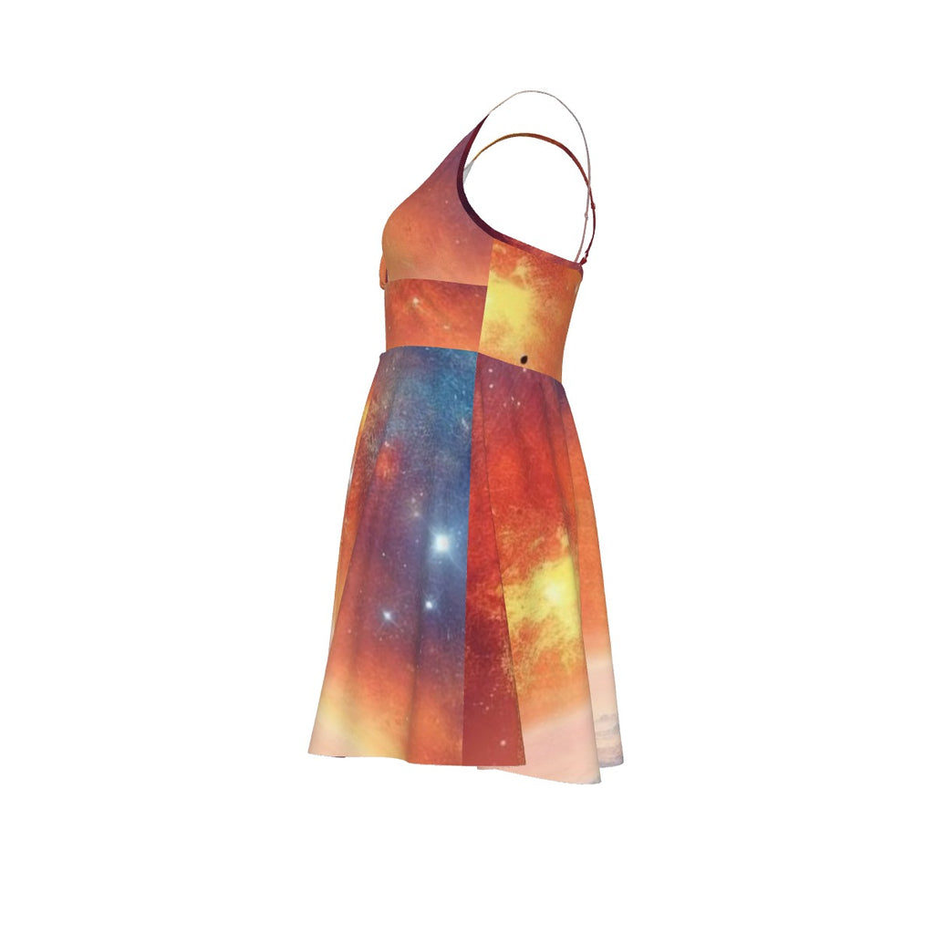 GOODIE X Eco-Luxe Solar Cross Cami Dress