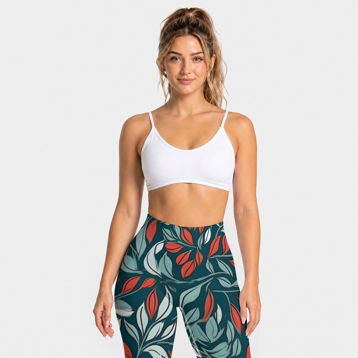 All-Over Print Women's Seamless High Waisted Butt-Lifting Leggings