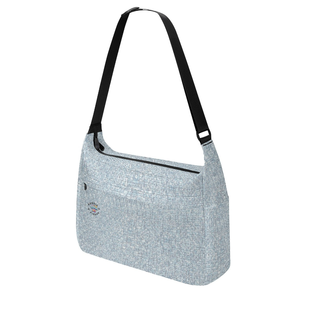 The Essential Messenger Bag — Ice Blue