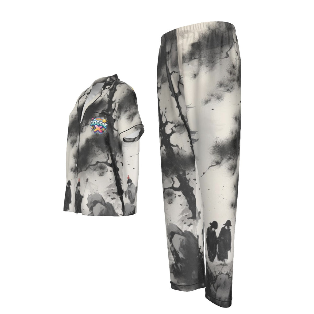 GOODIE X "Super Woman" Women's Cinematic Print Pajama Set