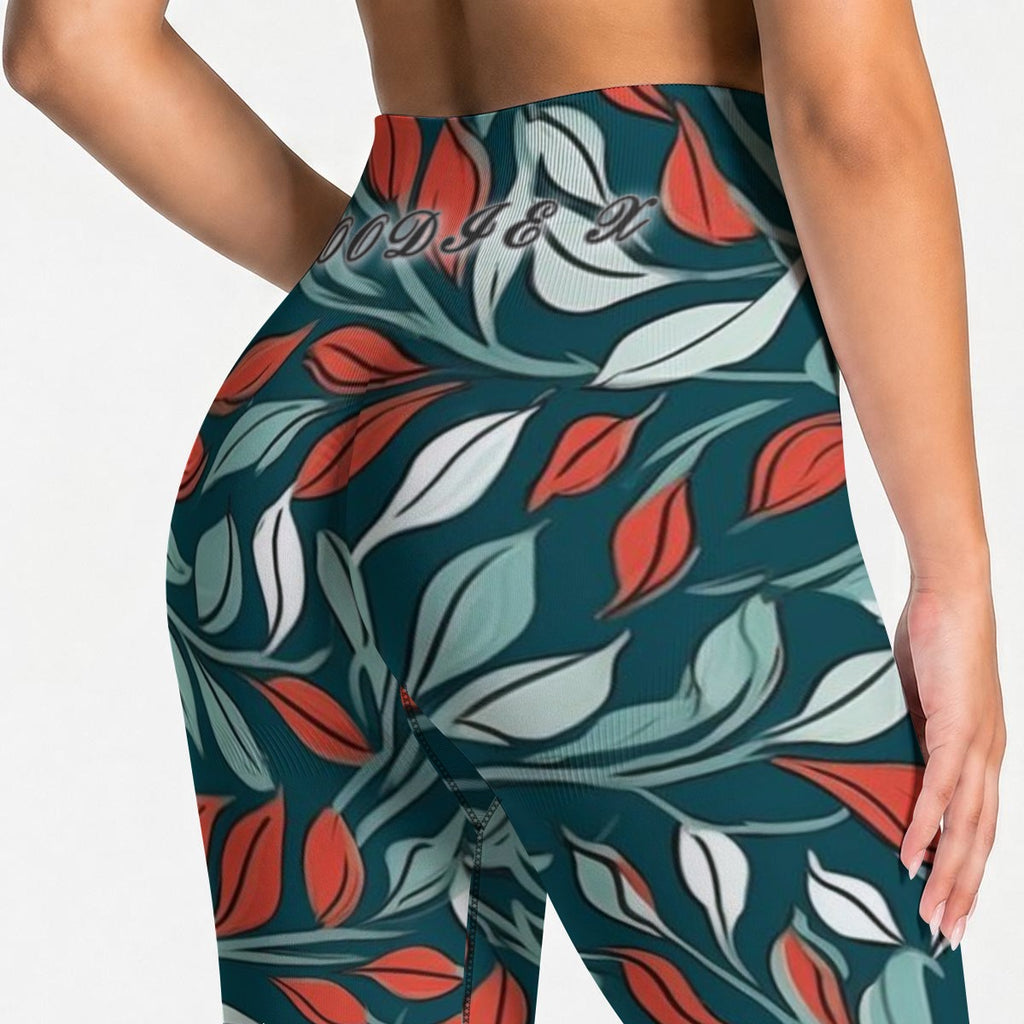 GOODIE X Women's Seamless High Waisted Butt-Lifting Leggings