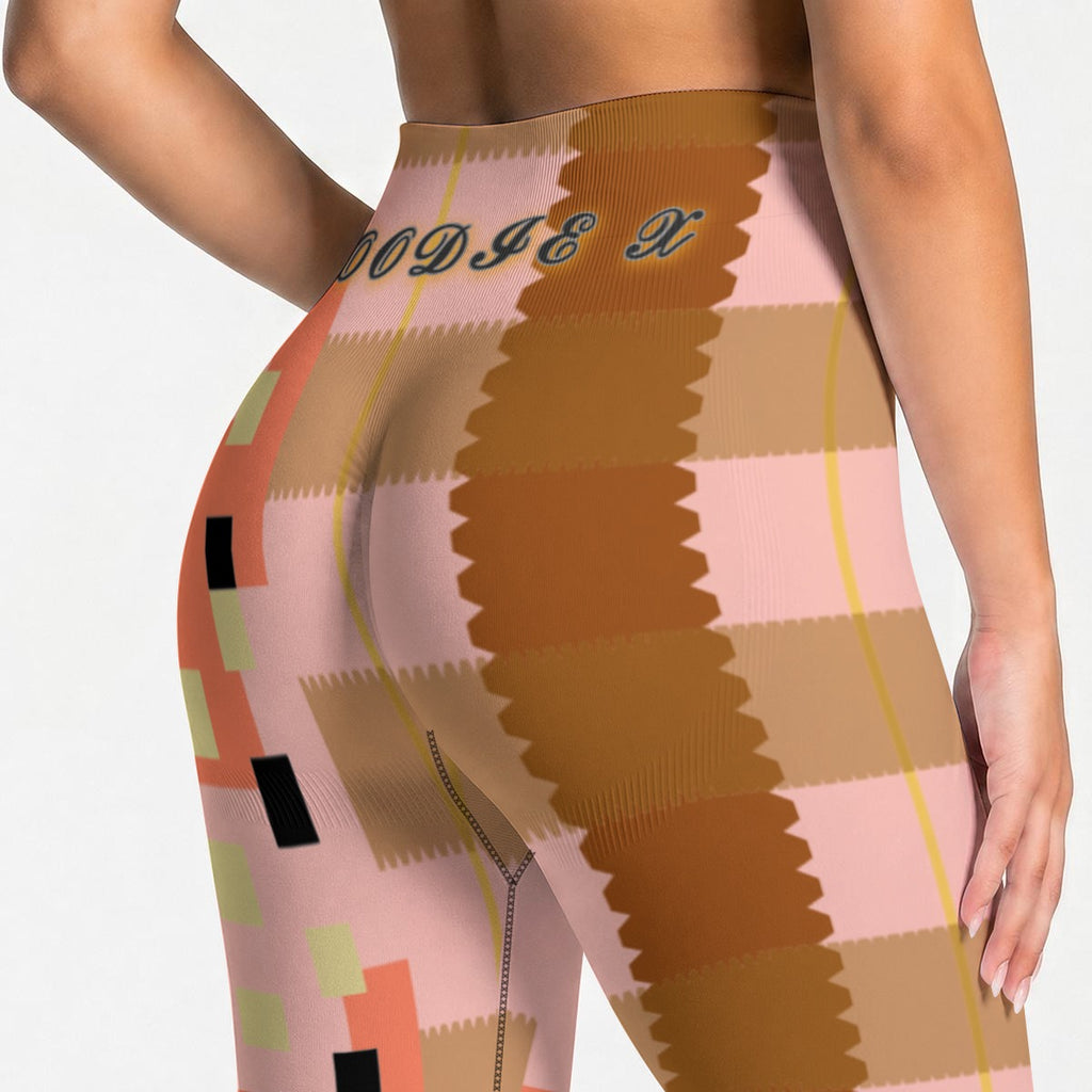 GOODIE X Women's Seamless High Waisted Butt-Lifting Leggings