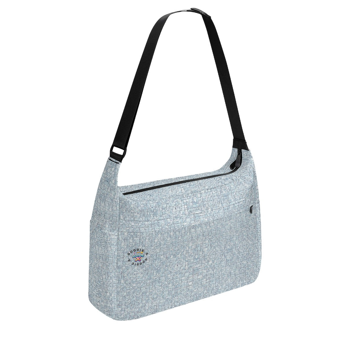 The Essential Messenger Bag — Ice Blue