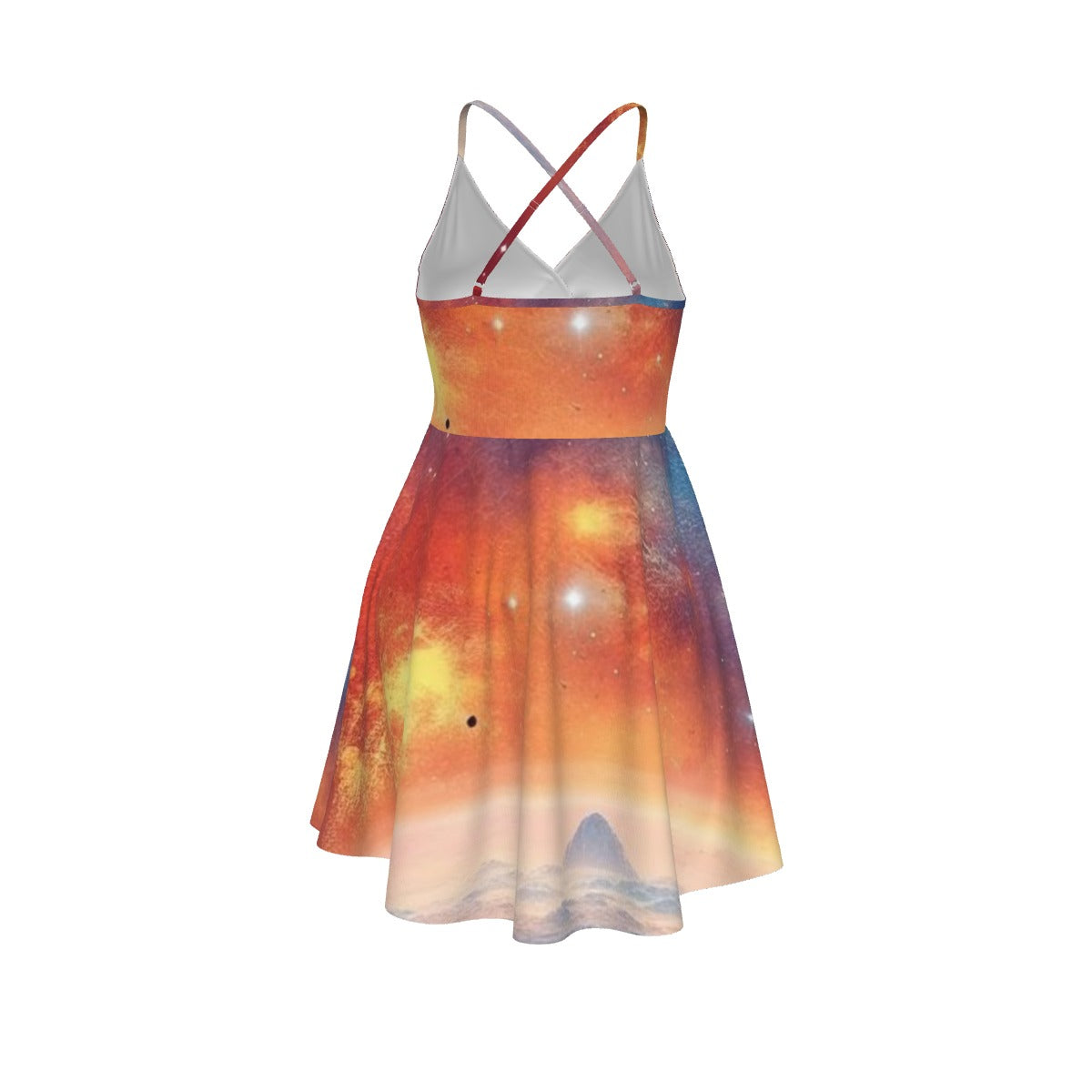 GOODIE X Eco-Luxe Solar Cross Cami Dress