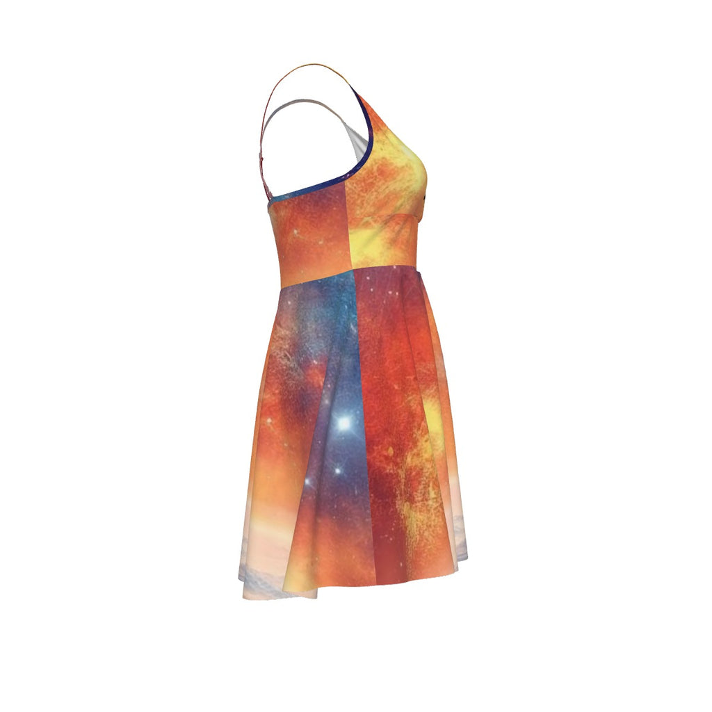 GOODIE X Eco-Luxe Solar Cross Cami Dress