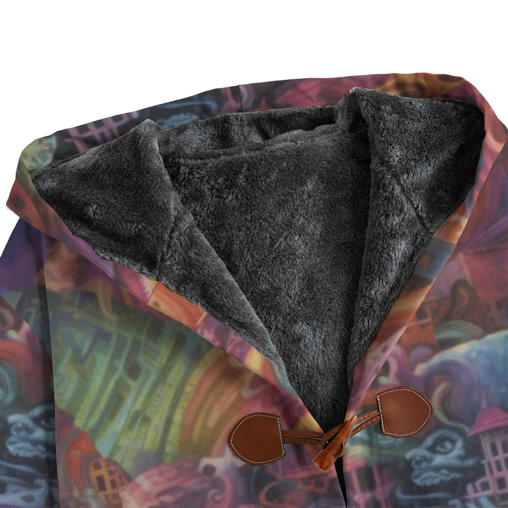 GOODIE X Elite Unisex Canvas Button Fleece Windbreaker