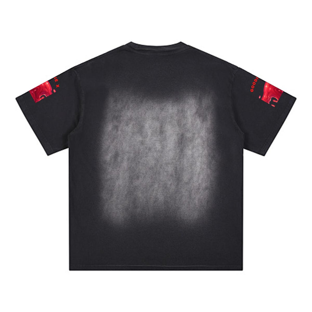 2Hearts Unisex Vintage Washed Boxy T-Shirt — 250GSM | DTF Print
