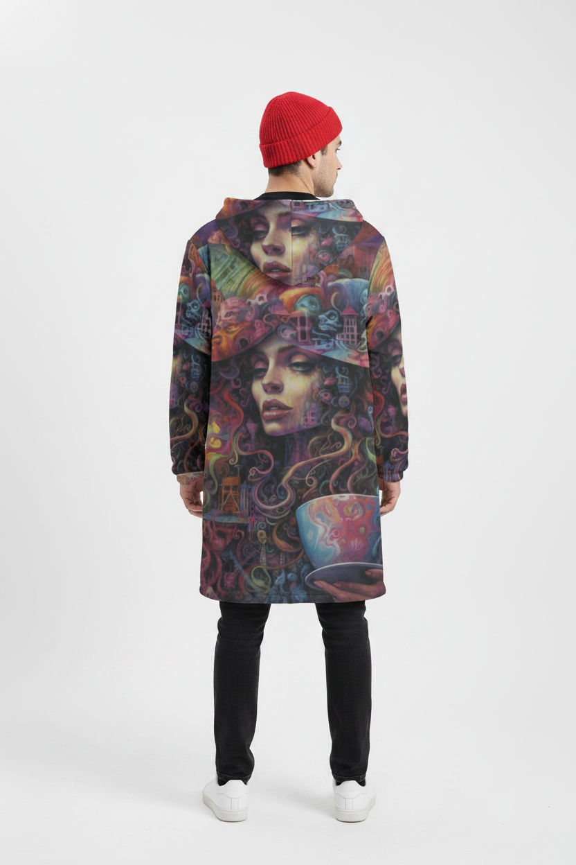 GOODIE X Elite Unisex Canvas Button Fleece Windbreaker