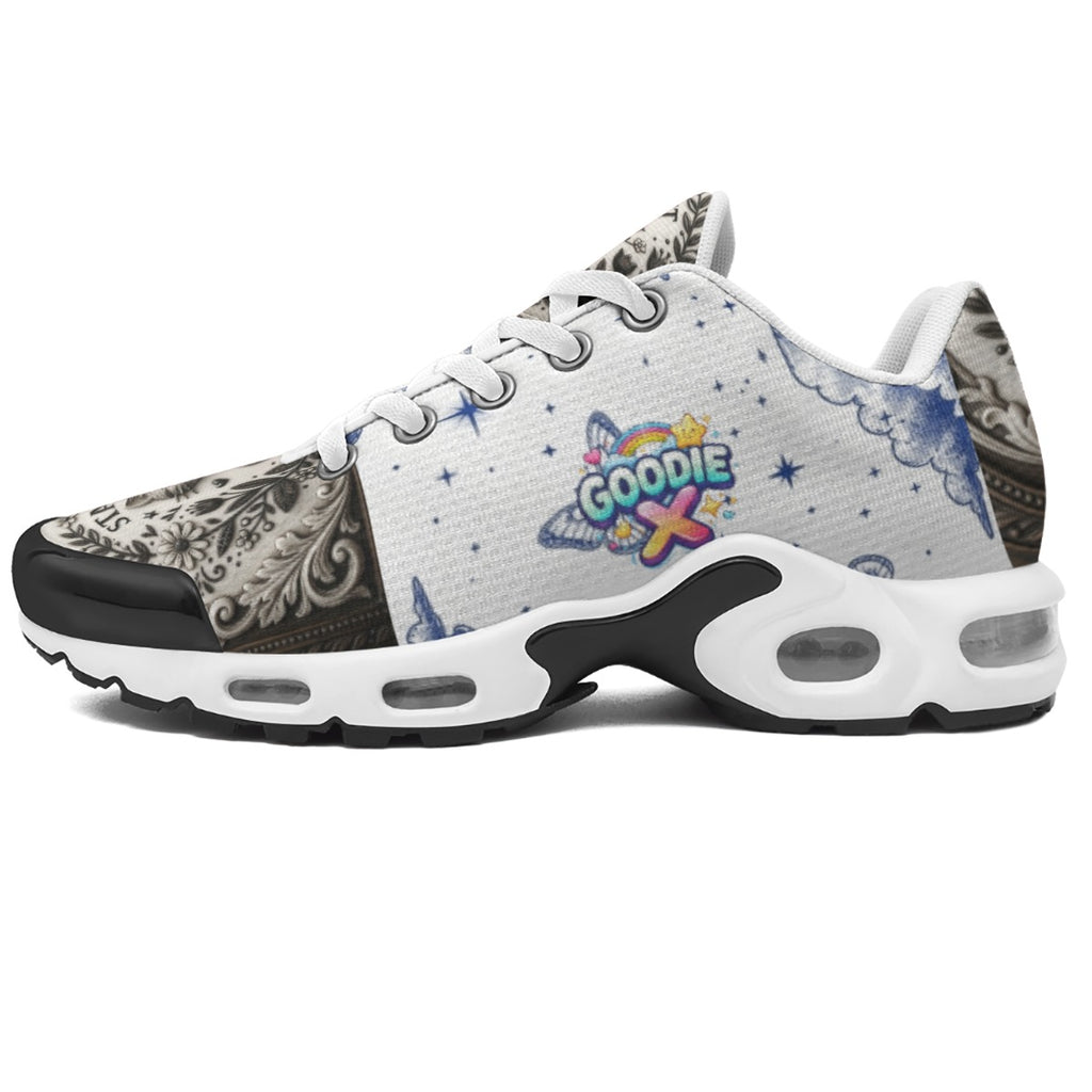 GOODIE X | Nebula-X Men's Air Cushion Sports Shoes | White