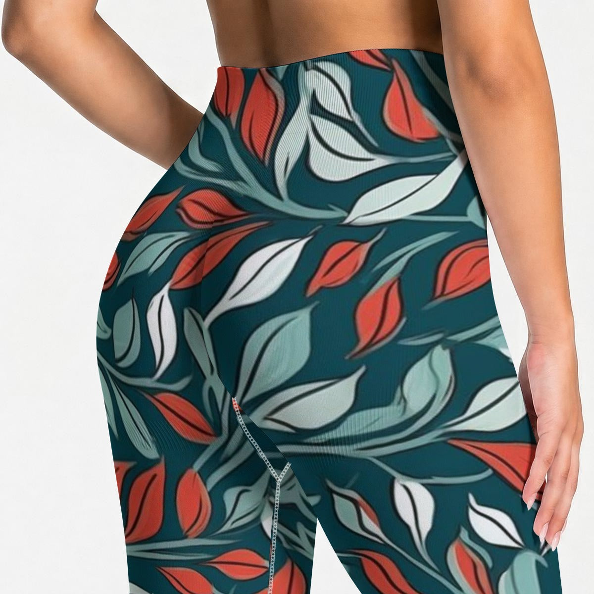 All-Over Print Women's Seamless High Waisted Butt-Lifting Leggings