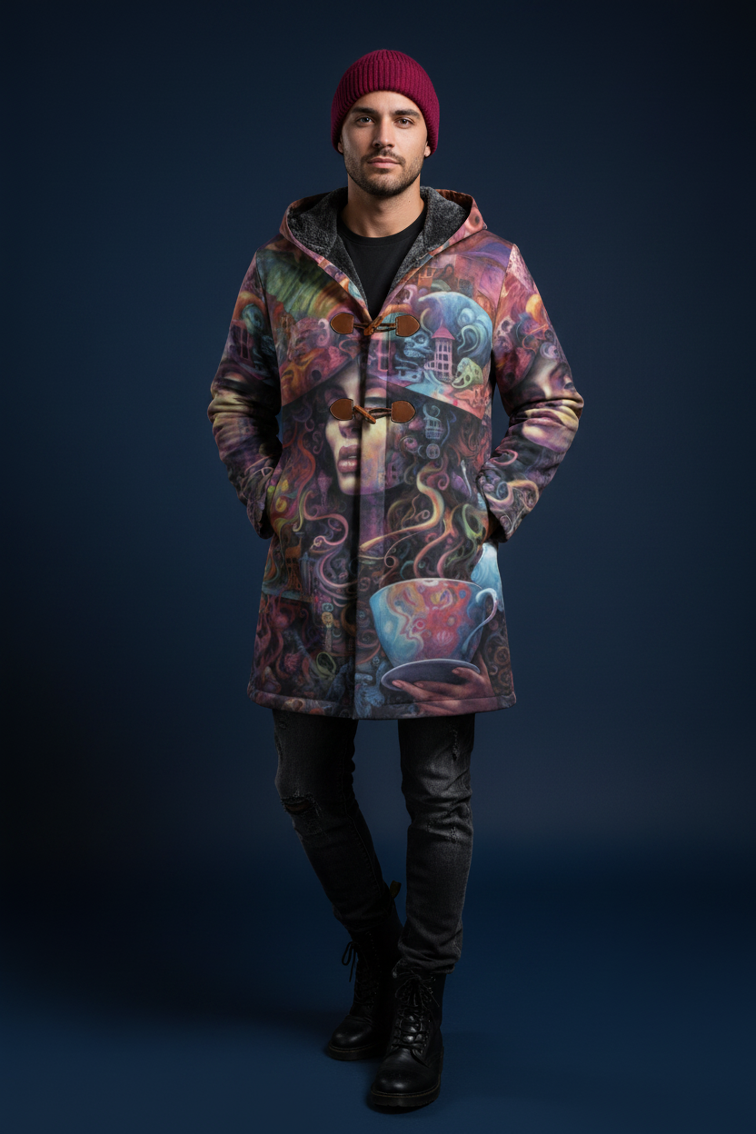 GOODIE X Elite Unisex Canvas Button Fleece Windbreaker