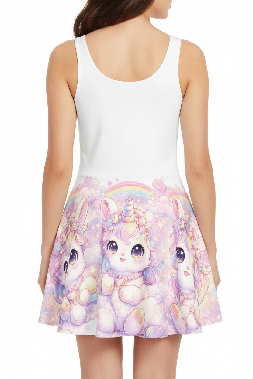 GOODIE X Cotton Skater Dress
