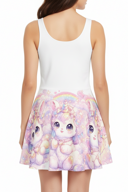 GOODIE X Cotton Skater Dress