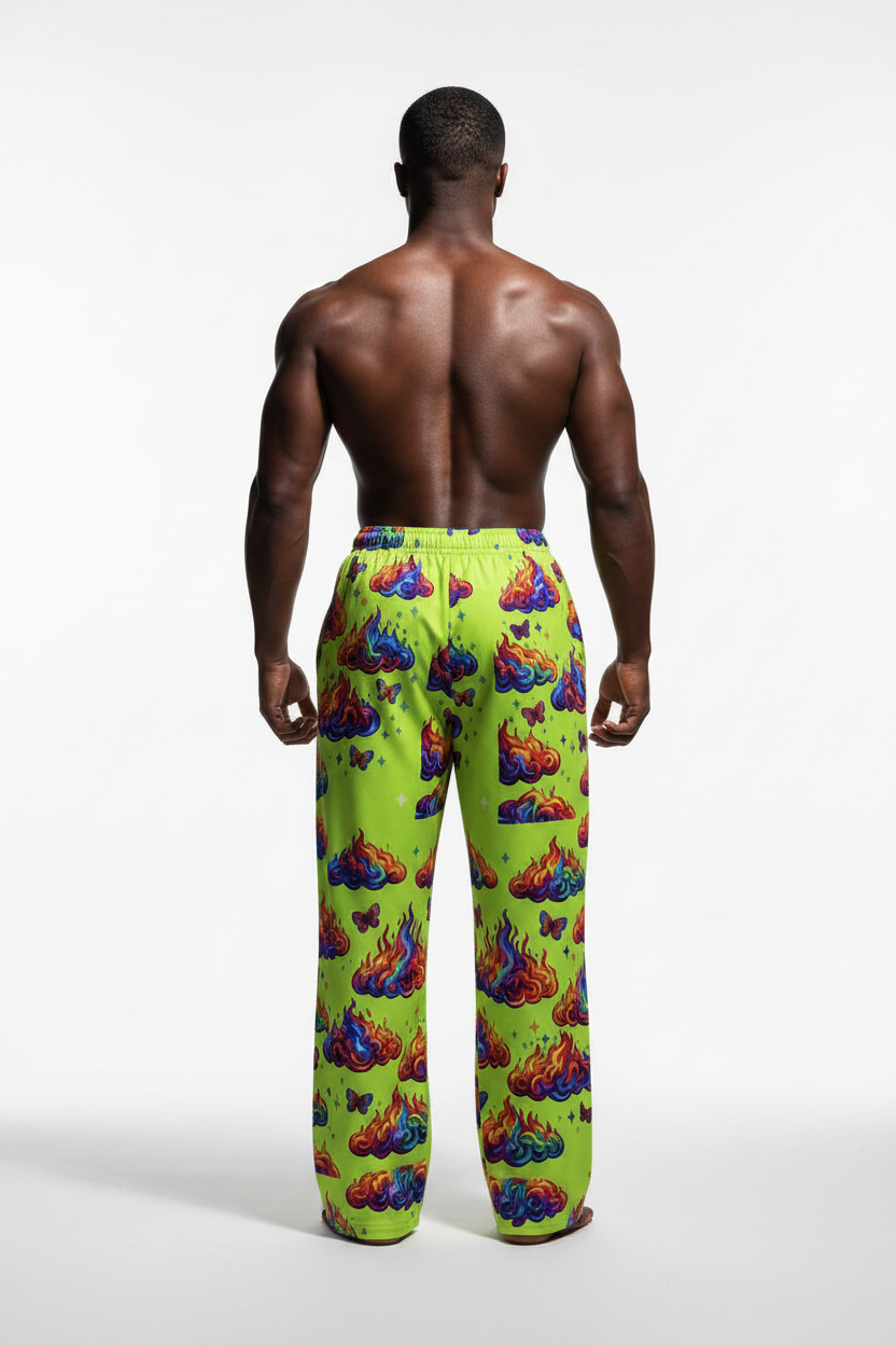 GOODIEX Cotton Wide-Leg Pants